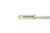 Bexley California Gold Trim fountain pen with fine nib, featuring a sleek design and gold accents on the barrel.