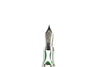 Bexley California Silver Trim fountain pen with fine nib, featuring sleek silver accents and a classic design.