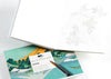 Watercolour postcard book by Pepin Press featuring Japan-themed watercolor paper pages for artistic use.