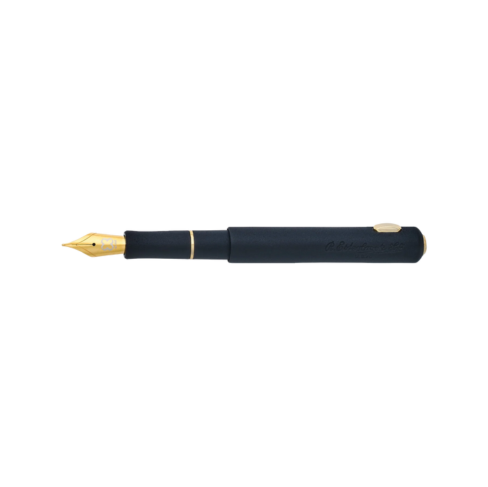 Esterbrook Niblet fountain pen with a black open nib and smooth barrel, showcasing the classic design of this collectible writing instrument.