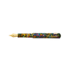 Esterbrook Niblet fountain pen with open botanic design, featuring a sleek, colorful body and gold accents.