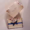 Set of Rossi Arabesque notecards featuring elegant, patterned stationery with floral and geometric designs.