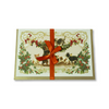 Rossi Christmas card featuring adorable kittens with festive holiday decorations and colorful seasonal design.