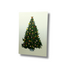Rossi Christmas card featuring colorful candy canes and festive holiday design on a Christmas tree background.
