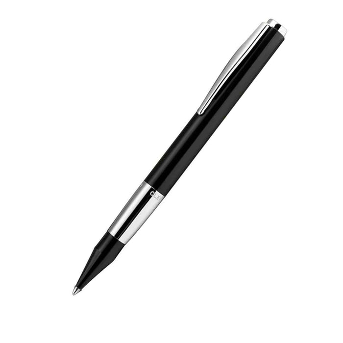 Cleo Skribent Cleo Colour Ballpoint pen in black with a sleek design and smooth writing tip.