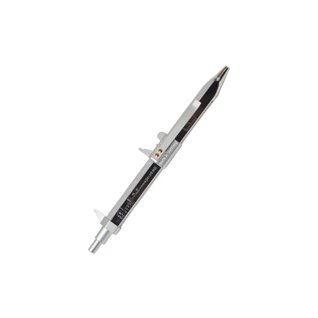 Cleo Skribent Messograf ballpoint pen with silver finish and sleek design, ideal for writing and everyday use.