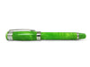 Cleo Skribent Aura fountain pen with green mamba ink color, featuring an elegant design and fine nib for smooth writing.