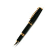 Cleo Skribent Skribent Gold fountain pen with gold accents and smooth nib, elegant writing instrument for everyday use.
