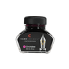 Cleo Skribent bottled fountain pen ink in Orchidee (Orchid) color, featuring a clear glass ink bottle with purple ink visible inside.