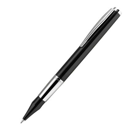 Cleo Colour Mechanical Pencil by Cleo Skribent in black with colorful grip accents, ideal for detailed drawing and writing.