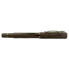 Cleo Skribent Natura rollerball pen with dark wood finish and sleek design, positioned on a neutral background.