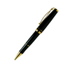 Cleo Skribent Skribent Gold black ballpoint pen with gold accents, sleek and elegant writing instrument.