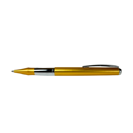 Gold Cleo Skribent Cleo Colour Ballpoint pen with sleek design and gold finish, shown on a white background.