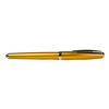 Cleo Skribent Cleo Colour fountain pen with gold finish, showcasing elegant gold nib and sleek design.