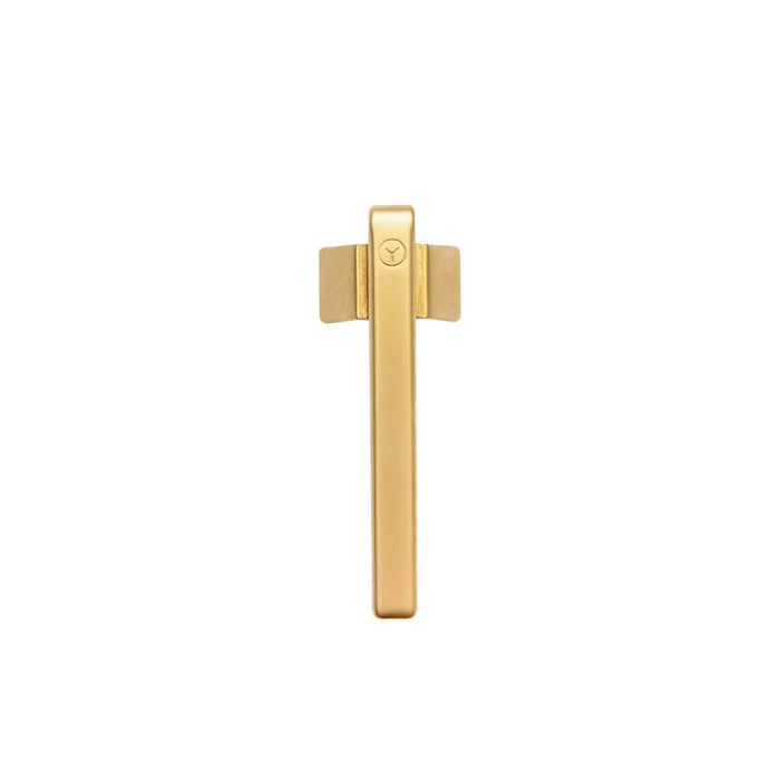 Y Studio pen clip designed for Glamour Revolve ballpoint pen, showcasing a sleek metal clip with Y Studio branding.