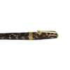 Conway Stewart Model 100 Tortoise fountain pen with gold accents, fine nib, and tortoise-patterned resin body.