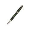 Conway Stewart Model 100 fountain pen in pistachio green, limited edition with fine nib, detailed close-up image.