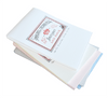 Pink Crown Mill Classic Laid A5 writing pads with elegant paper for note-taking and writing.