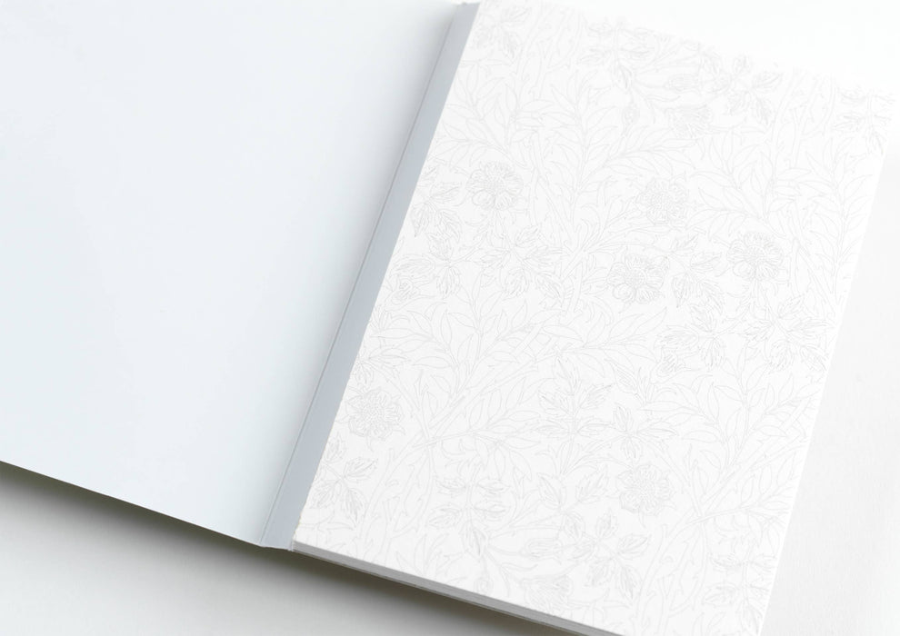 Watercolour postcard book by Pepin Press featuring William Morris-inspired watercolor artwork on high-quality paper.