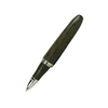 Jean-Pierre Lepine Winston rollerball pen with morta body and chrome accessory, showcasing elegant black design and premium craftsmanship.