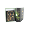 Deep Dark Forest notecards and envelopes featuring dark, woodland-inspired botanical illustrations on elegant card stock.