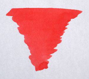 Diamine Passion Red fountain pen ink cartridge in international size, featuring vibrant red ink for fountain pens.