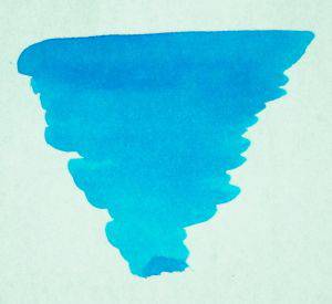 Diamine turquoise fountain pen ink cartridge in international size, suitable for refillable fountain pens.