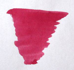 Diamine Amaranth fountain pen ink in a 30ml bottle, vibrant red ink suitable for fountain pens and calligraphy.