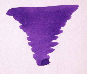 Diamine Lavender bottled fountain pen ink in a 30ml glass bottle, featuring vibrant purple ink for writing and calligraphy.