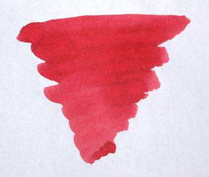 Diamine bottled fountain pen ink in Maroon, 30ml, with a smooth, rich ink appearance in a clear glass bottle.