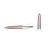Diplomat Aero fountain pen in antique rose color with an extra-fine nib, showcasing its elegant design and smooth writing style.