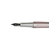 Elegant Diplomat Aero fountain pen in Antique Rose with extra-fine nib, showcasing smooth design and luxurious finish.