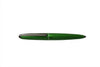 Green Diplomat Aero fountain pen with an elegant design and extra-fine nib, perfect for smooth writing and precise ink flow.