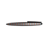 Diplomat Elox fountain pen in grey and orange with an extra-fine nib, showcasing its sleek design and elegant finish.