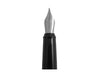 Elegant Diplomat Optimist fountain pen with a gold ring detail, showcasing a sleek design and fine craftsmanship.