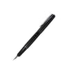 Close-up of a Diplomat Optimist fountain pen with elegant ring detailing, showcasing its fine nib and sleek design.