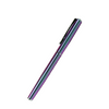 Diplomat Traveller fountain pen in funky petrol color with blue and purple accents, showcasing its sleek design and smooth ink flow.