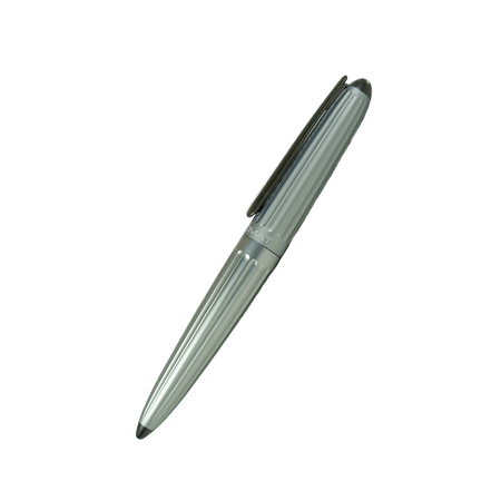 Diplomat Aero Grey Rollerball Pen with sleek design and smooth ink flow, ideal for professional writing and everyday use.