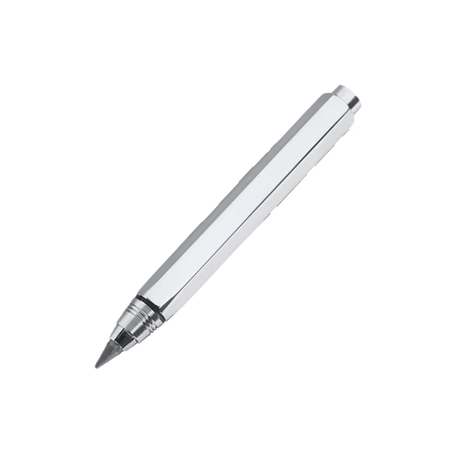 e+m Germany Art Mechanical Pencil 5.5mm clutch with brass body, featuring a sleek design for precise drawing and sketching.