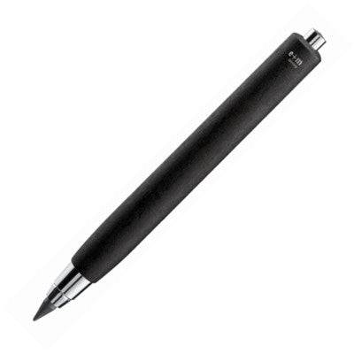 e+m Germany Workman 5.5mm clutch mechanical pencil with metal body and textured grip for precise drawing and writing.