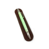 e+m Germany leather pen pouch with three holes in cognac color, compact and stylish pen case for everyday use