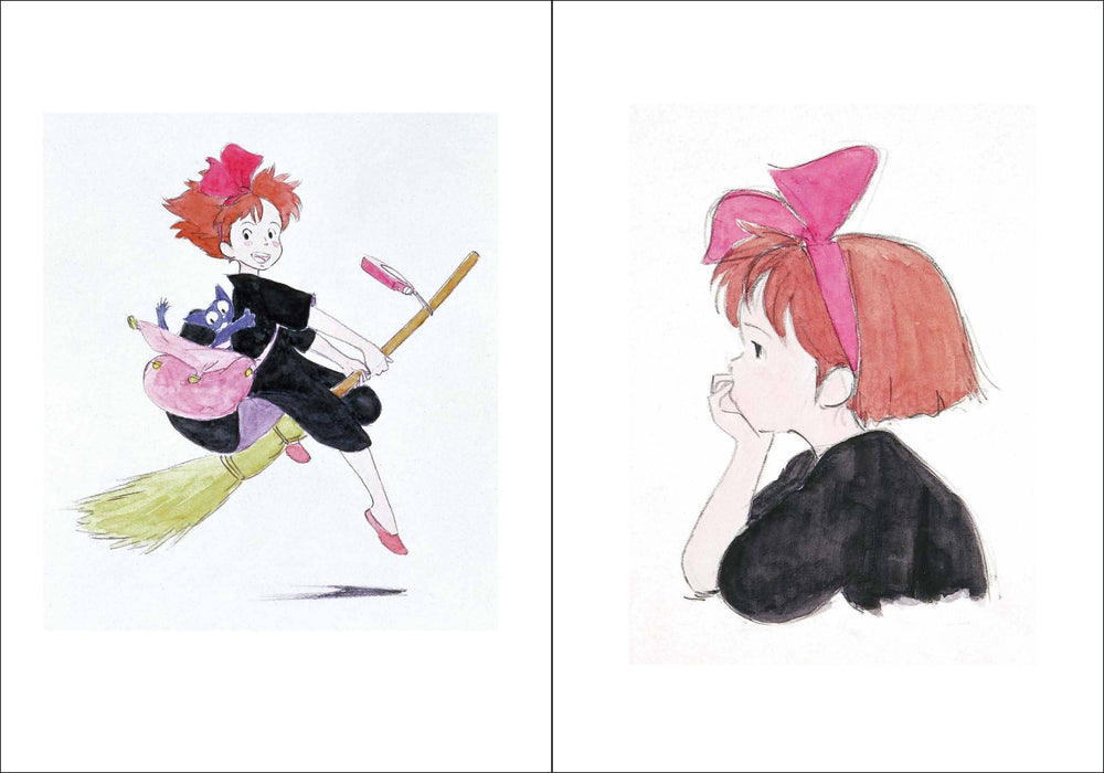 Kiki's Delivery Service journal by Chronicle Books featuring Studio Ghibli character Kiki with flying broom and whimsical cover design.