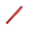 Matthieu Faivet Mémento Rouge fountain pen with Jowo steel nib and gold finish, showcasing elegant design and fine craftsmanship.