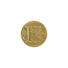 Florentine wax seal letters with intricate design, used for sealing and decorating documents or invitations.