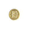 Florentine Wax Seal Letters in a decorative wax seal stamp with intricate design for sealing documents or letters