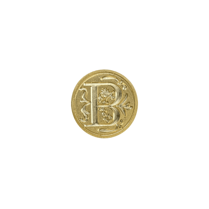Florentine Wax Seal Letters with ornate wax seal stamp for authentic, vintage-style sealing and correspondence.