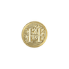 Florentine Wax Seal Letters set with ornate wax seal stamps for elegant letter sealing and correspondence.