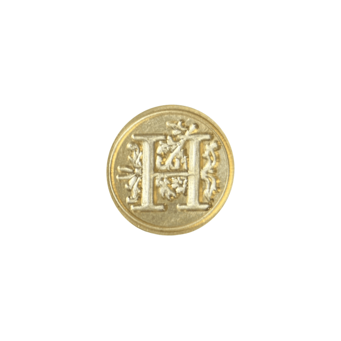Florentine Wax Seal Letters set with ornate wax seal stamps for elegant letter sealing and correspondence.