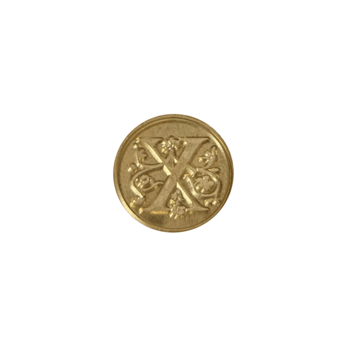 Florentine Wax Seal Letters featuring a classic wax seal stamp with floral design for elegant stationery and correspondence.