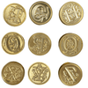 Florentine Wax Seal Letters set featuring elegant wax seals with intricate designs for sealing and decorating letters.